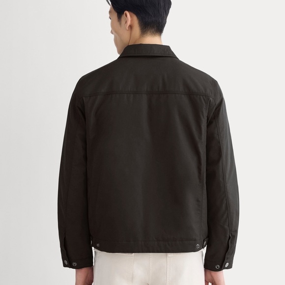 NWT EVERLANE Men’s The Filled Harrington Jacket - Med - Cotton Blended - Picture 2 of 15